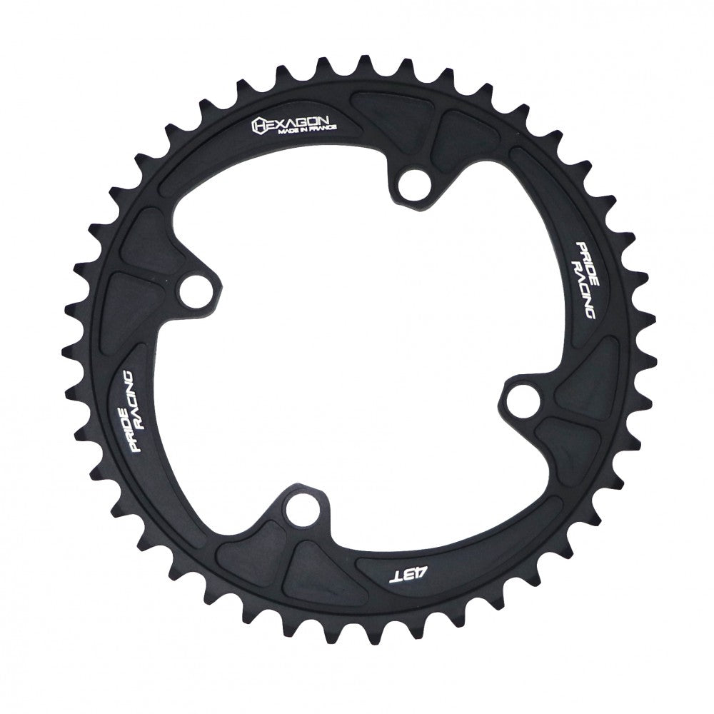 PRIDE HEXAGON 4 BOLTS NT BLACK
